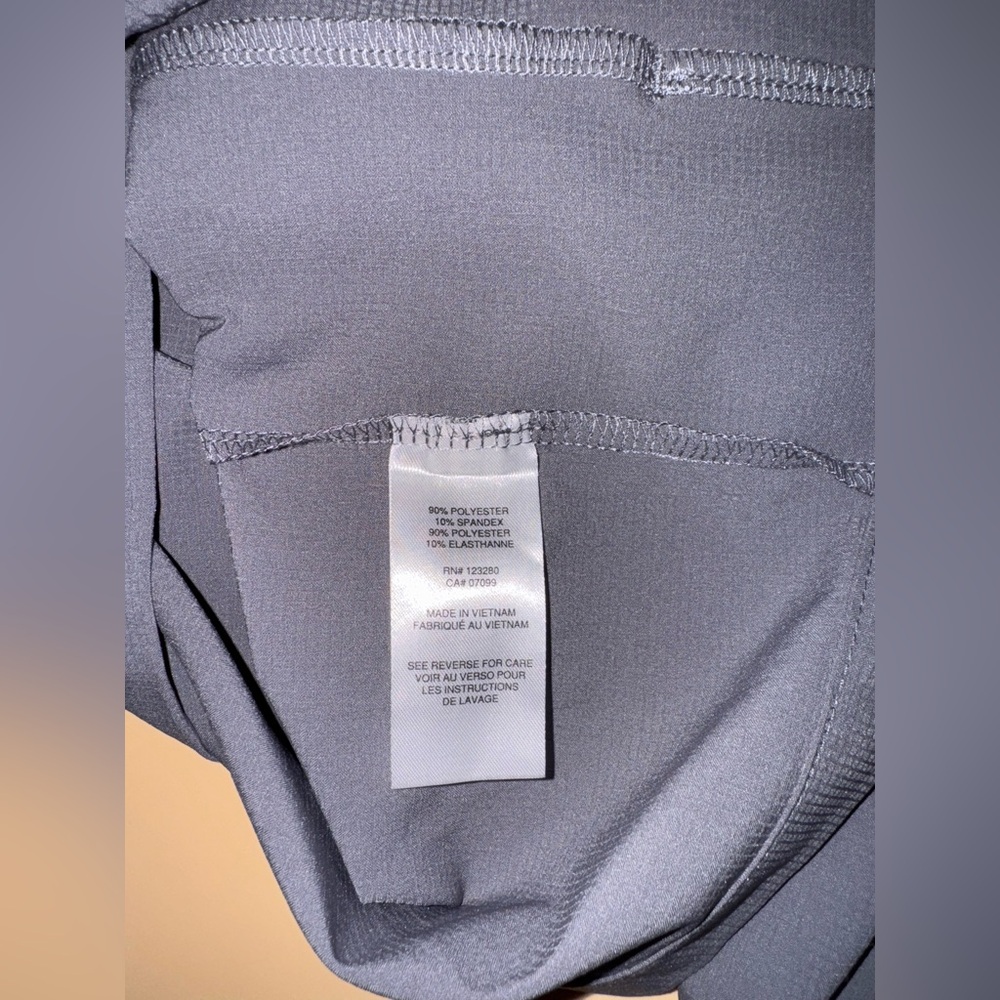 TravisMathew Gray Full Zip Performance Golf Jacket Small La Cantera Logo - Picture 6 of 7